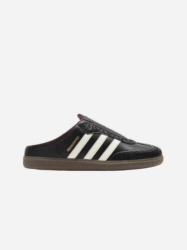 ADIDAS ORIGINALS VegNonVeg x adidas Samba Mule – Core Black, yan görünüm