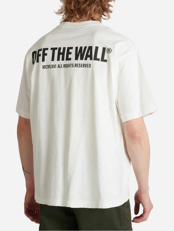 VANS, Original Standards Statement SS T-Shirt - White/Black, T-SHIRT, shopi go'da!