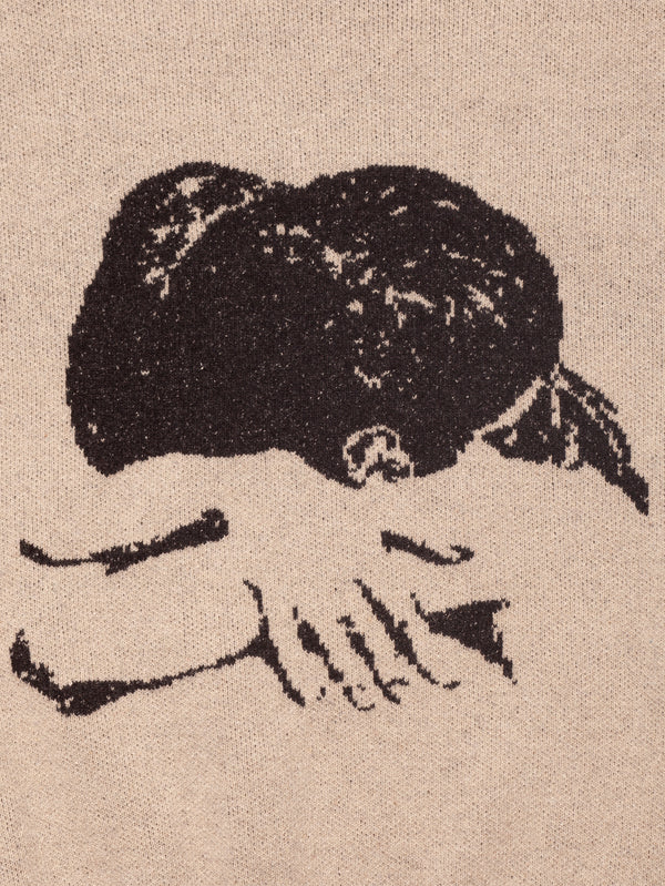 CARNE BOLLENTE, Your Warm Embrace - Beige, KAZAK, shopi go'da!