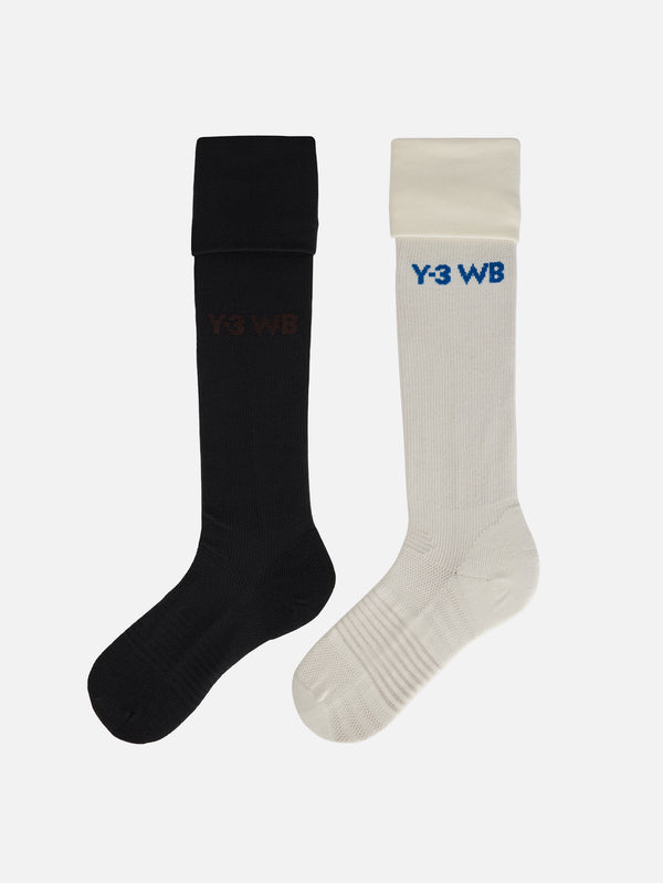 Y-3, Wales Bonner x Y-3 Football Socks - Off White/Black, ÇORAP, shopi go'da!
