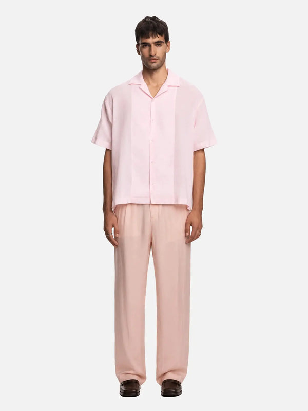 shopi go Fumi Çift Pili Pantolon - Açık Pembe – Açık Pembe, önden görünüm