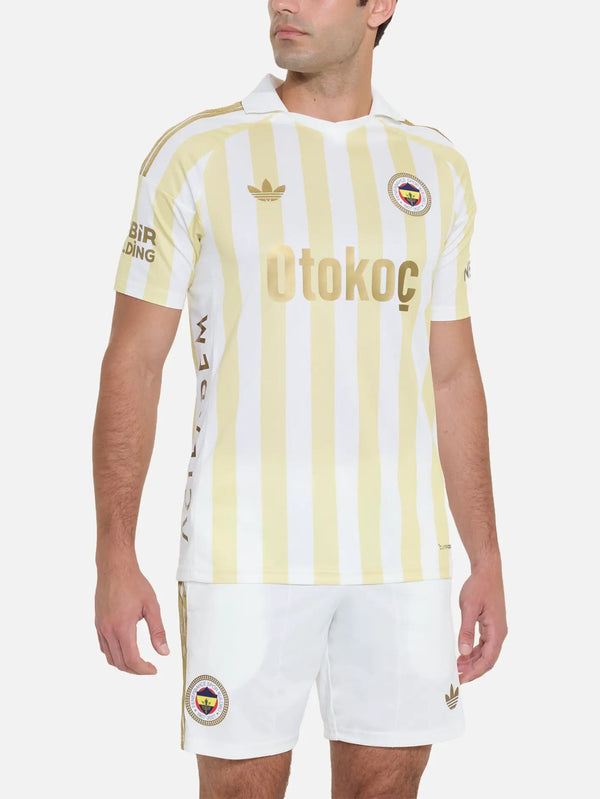 ADIDAS ORIGINALS Fenerbahçe 26/27 Away Jersey – Powder Yellow, yandan görünüm