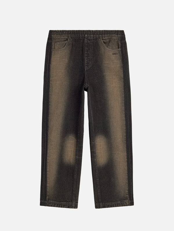 ADIDAS ORIGINALS, AVAVAV x adidas Denim Pants - Carbon, PANTOLON, shopi go'da!
