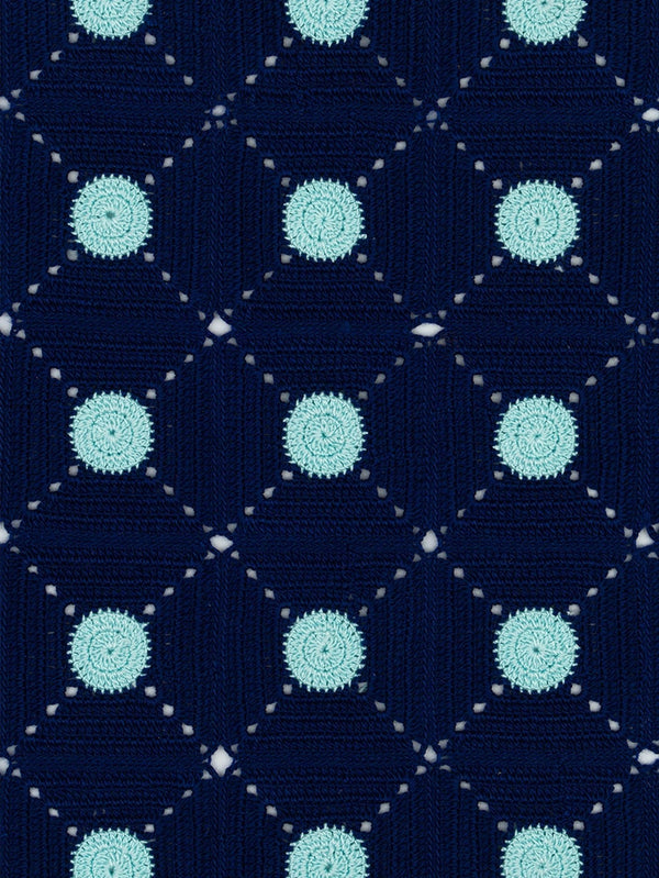 OHM HANDMADE, Tiny Dots - Navy/Blue, MASA ÖRTÜSÜ, shopi go'da!