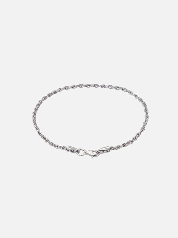 ATOLYEWOLF Rope Chain Bracelet in Silver - Kategorize edilmemiş BİLEKLİK