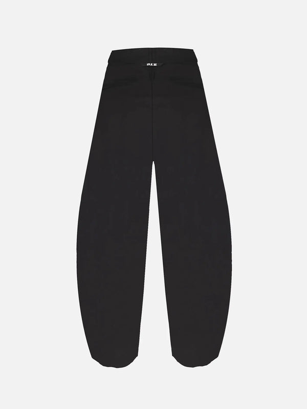 IN.K II Barrel Twill Womens Pant – siyah, arka görünüm