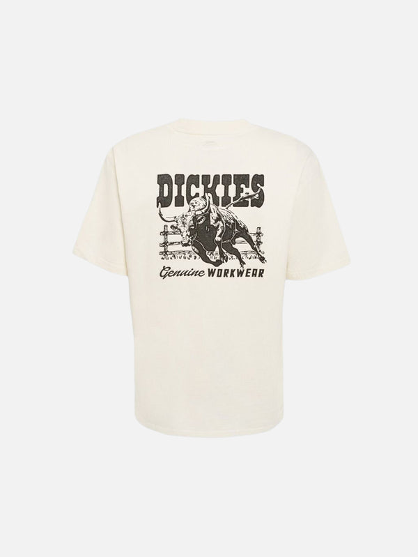 DICKIES, Buchtell SS Tee - Egret, T-SHIRT, shopi go'da!