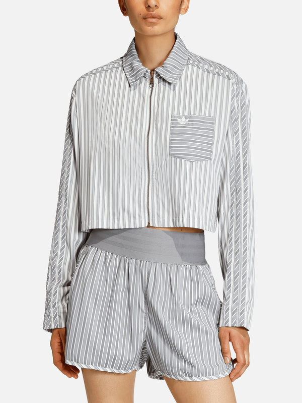ADIDAS ORIGINALS, Poplin Essentials Shirt W - Grey Three, GÖMLEK, shopi go'da!
