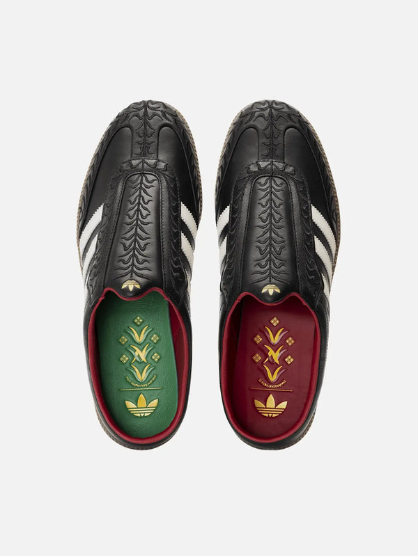 ADIDAS ORIGINALS VegNonVeg x adidas Samba Mule Core Black – Core Black, üstten görünüm