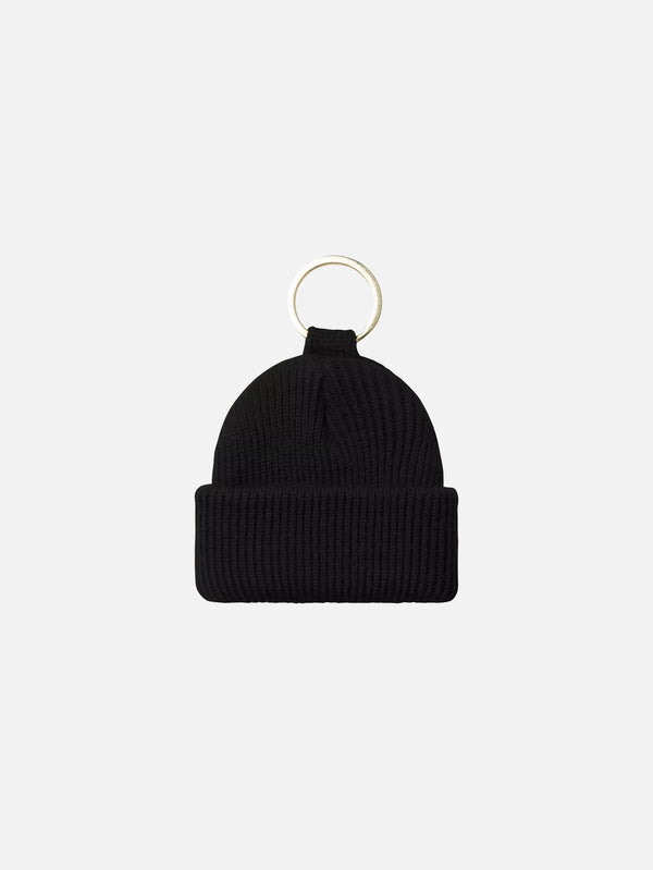 CARHARTT WIP, Mini Watch Hat Keychain - Black, ANAHTARLIK, shopi go'da!