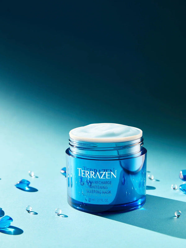TERRAZEN, Aqua Recharge Whitening Sleeping Mask 80ml, MASKE, shopi go'da!