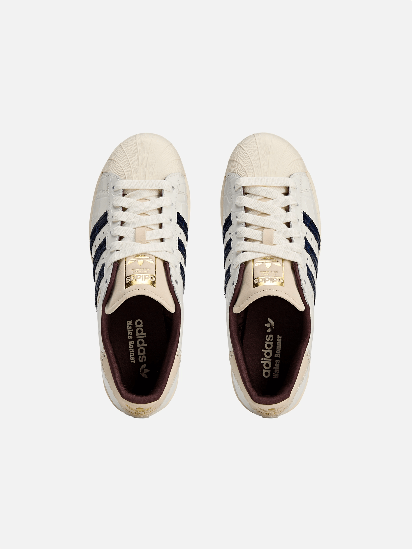 Wales Bonner x adidas Superstar White Croc SNEAKER shopi go