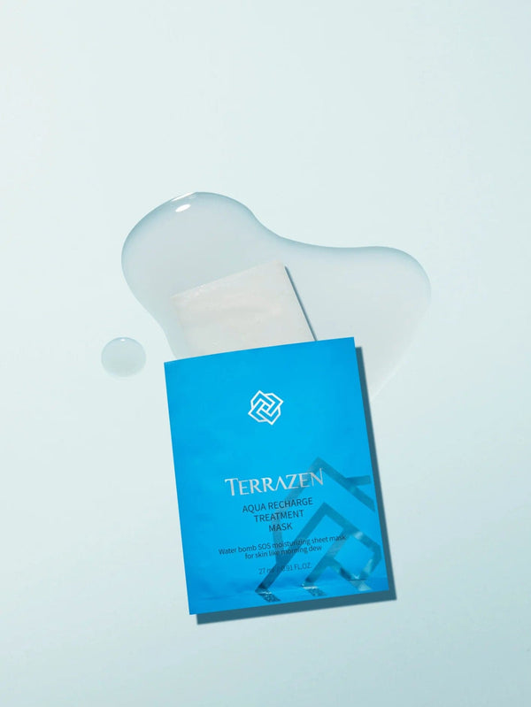 TERRAZEN, Aqua Recharge Treatment Mask 10x27 mL, MASKE, shopi go'da!