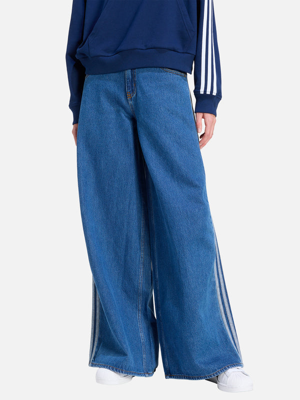 ADIDAS ORIGINALS, Firebird Denim Track Pant - Blue, PANTOLON, shopi go'da!