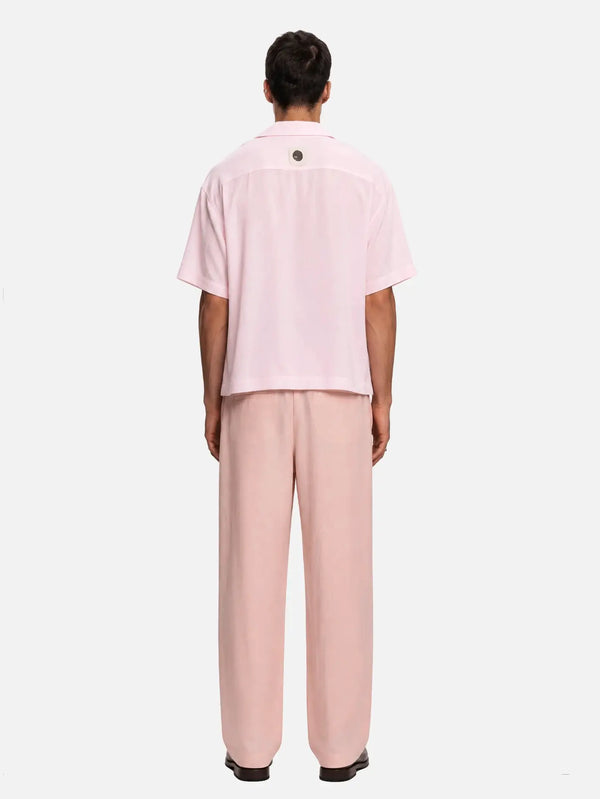 shopi go Fumi Çift Pili Pantolon – Açık Pembe, arkadan görünüm