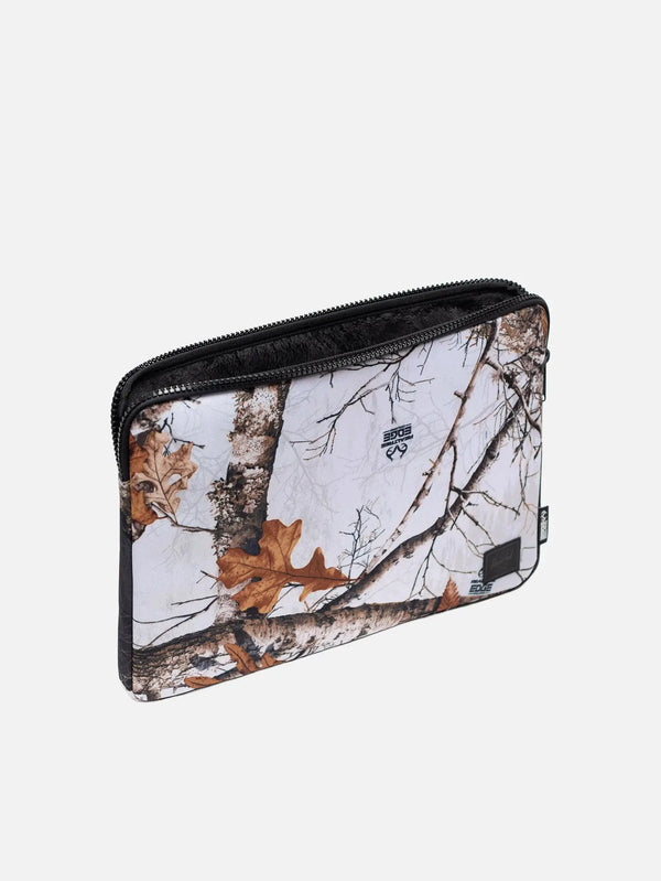 HERSCHEL Herschel x Realtree APX Anchor - Realtree® Edge Camo White/Blck – yakın çekim, fermuar ve kumaş doku