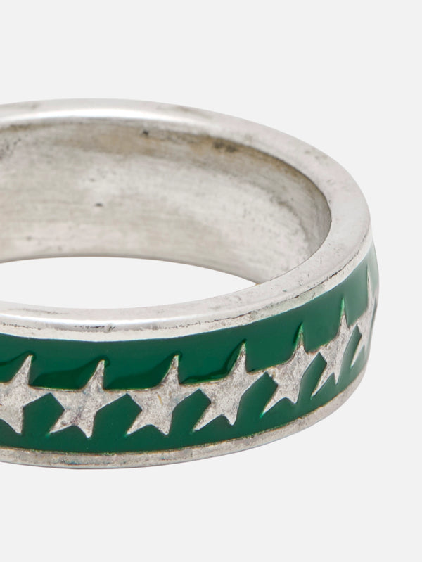 TWOJEYS, All-round Icon Ring Green - Silver, YÜZÜK, shopi go'da!