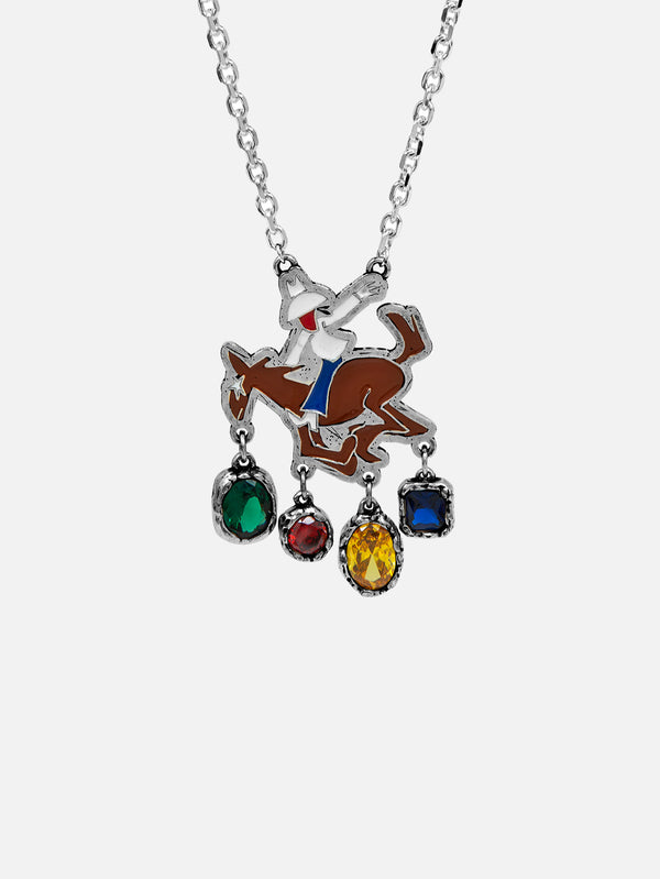 TWOJEYS, Ignorant Cowboy Necklace - Silver, KOLYE, shopi go'da!