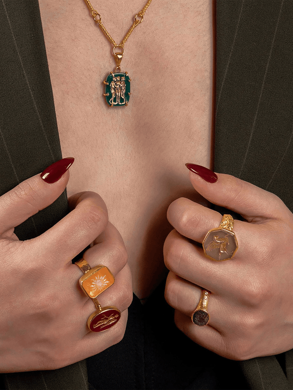 ECE LONDON, The Pegasus Ring, YÜZÜK, shopi go'da!