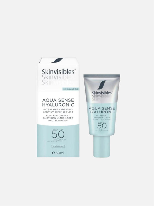SKINVISIBLES, Aqua Sense Hyaluronic Fluid SPF 50 PA++++ 50ml, GÜNEŞ KREMİ, shopi go'da!