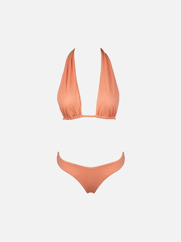 LUCID Rose Bikini Set - Sandy Pink – iki parçalı, önden görünüm