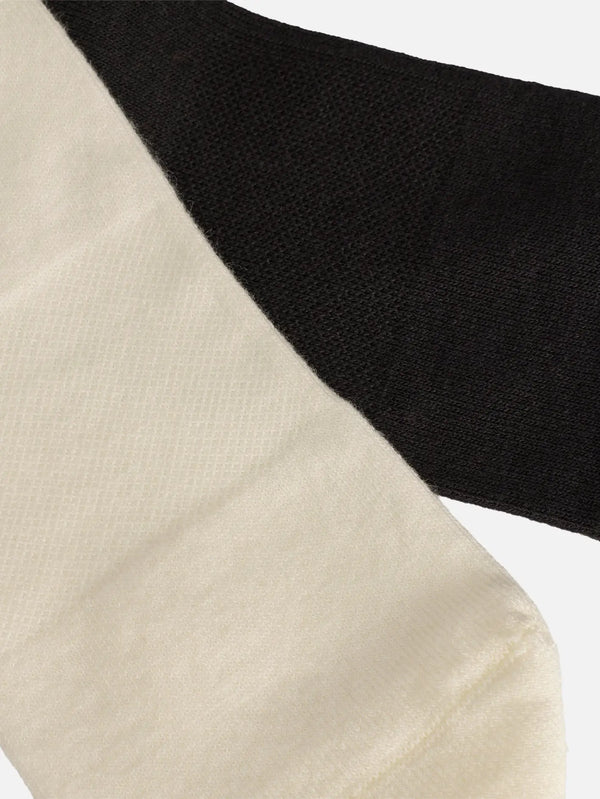 ADIDAS ORIGINALS Arte Antwerp x adidas Socks 2P Black/White – Black/White, yakın çekim kumaş dokusu