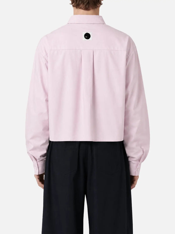 SHOPI GO Sumida Boxy Shirt – Light Pink, arka görünüm
