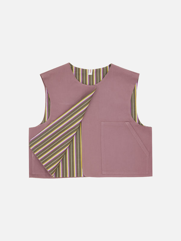 BE.MURPHY, Vest - Dusty Rose, YELEK, shopi go'da!