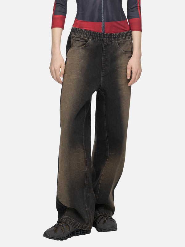 ADIDAS ORIGINALS, AVAVAV x adidas Denim Pants - Carbon, PANTOLON, shopi go'da!