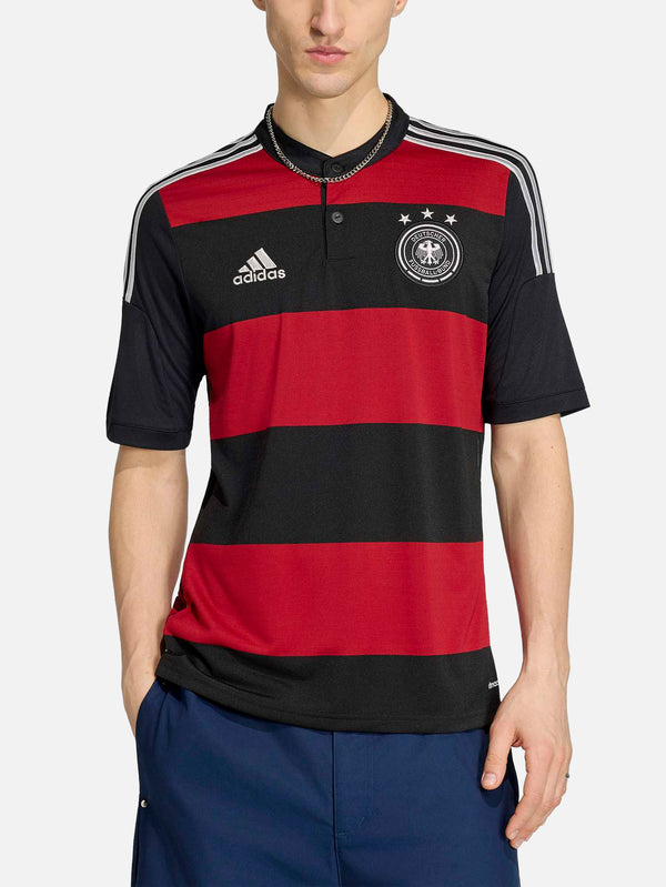 ADIDAS ORIGINALS, DFB Away Jersey 14 - Black/Red, FORMA, shopi go'da!