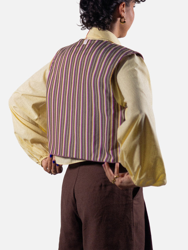 BE.MURPHY, Vest - Dusty Rose, YELEK, shopi go'da!