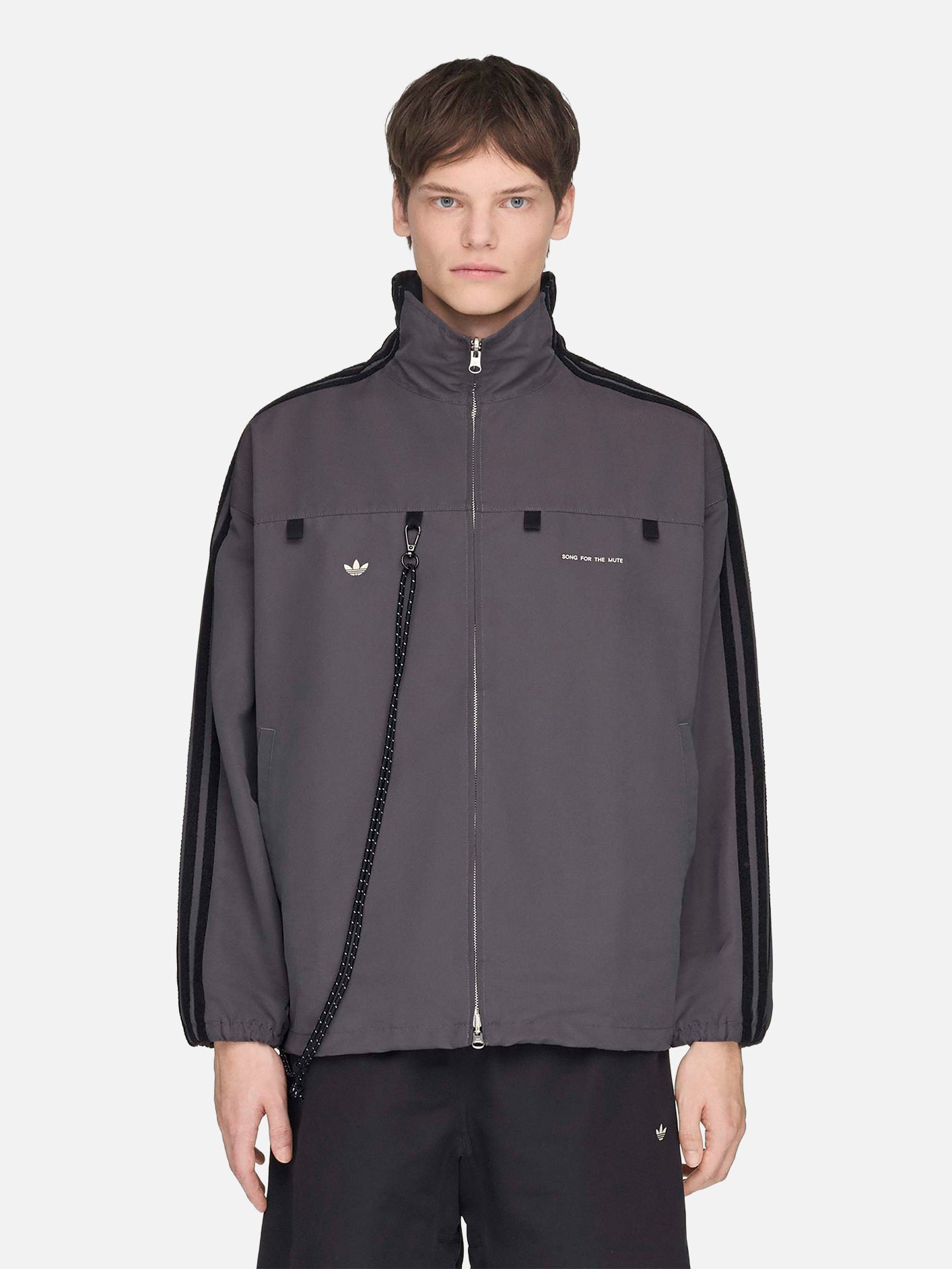 Song For The Mute x adidas 007 Track Top - Grey Six – shopi go