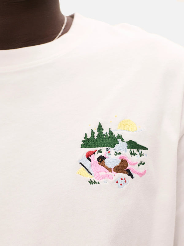 CARNE BOLLENTE, Lustful Lakeside - White, T-SHIRT, shopi go'da!
