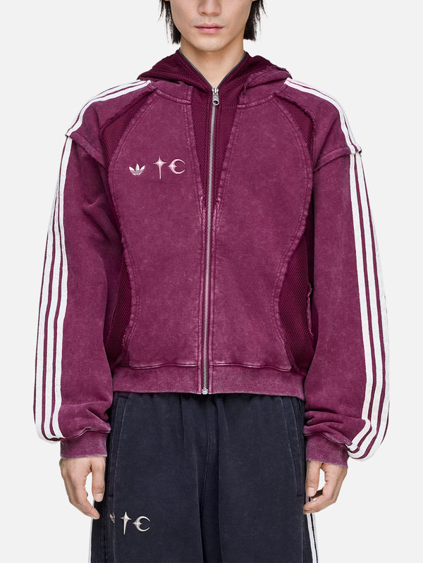 Thug Club x adidas Teamgeist Hooded Zip Up 