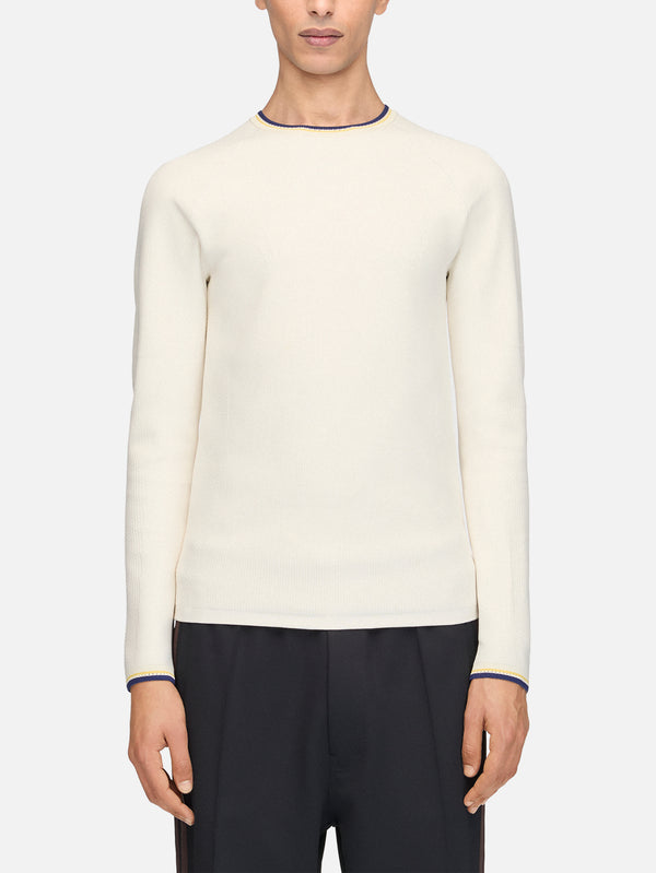 Y-3, Wales Bonner x Y-3 Knit Base Top - Cream White, ATLET, shopi go'da!
