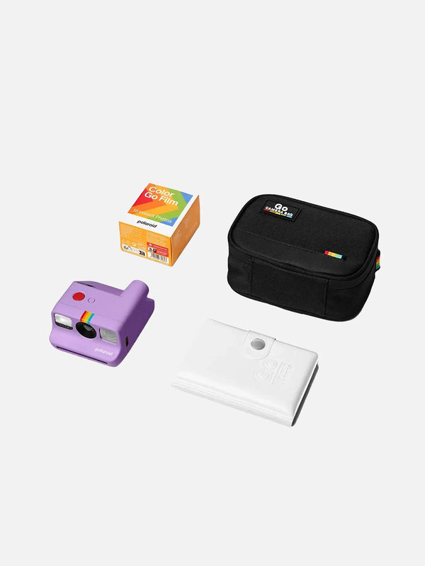 POLAROID Polaroid Go Gen2 Essential Kit – Purple, ön görünüm, 4 parçadan oluşan set