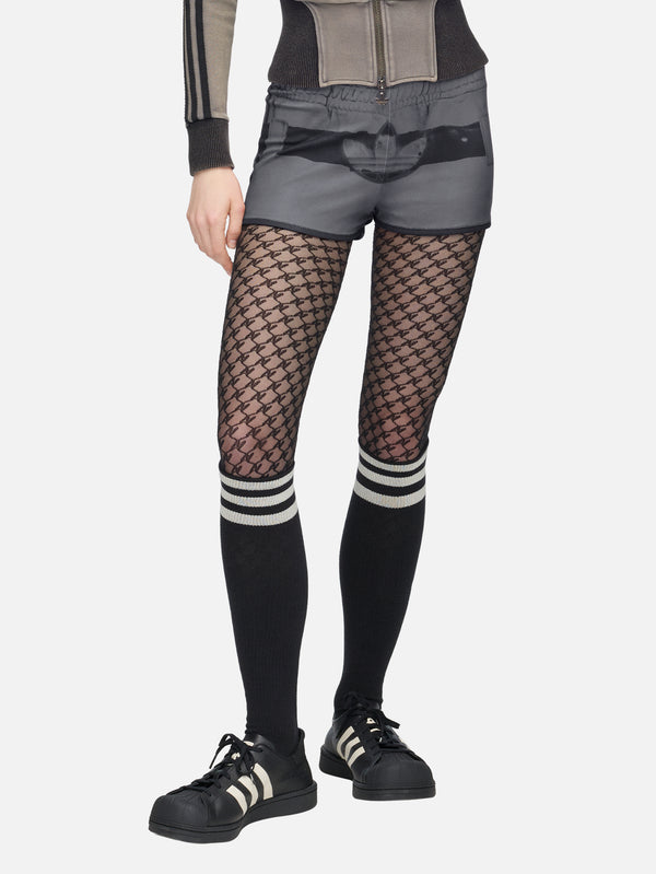 ADIDAS ORIGINALS, AVAVAV x adidas Print Shorts - Better Scarlet/Grey, ŞORT, shopi go'da!