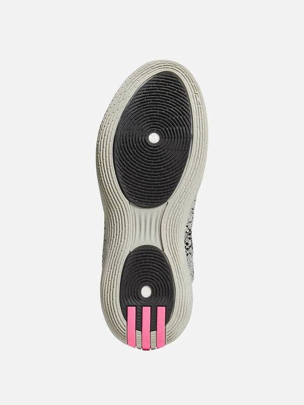 ADIDAS ORIGINALS Harden Volume 10 Snakeskin – siyah taban, krem dış taban, pembe detaylar, taban görünümü