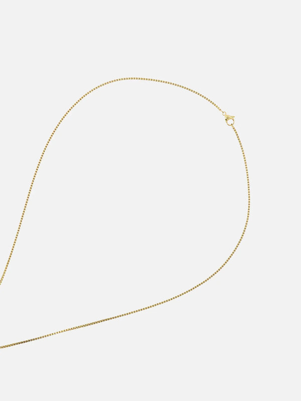 CULTUR SPACE Balloon Necklace – altın, yandan görünüm