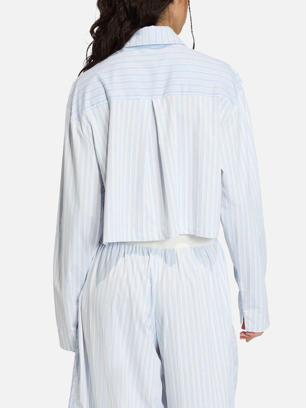 ADIDAS ORIGINALS, Poplin Essentials Shirt W - Crystal Sky, GÖMLEK, shopi go'da!