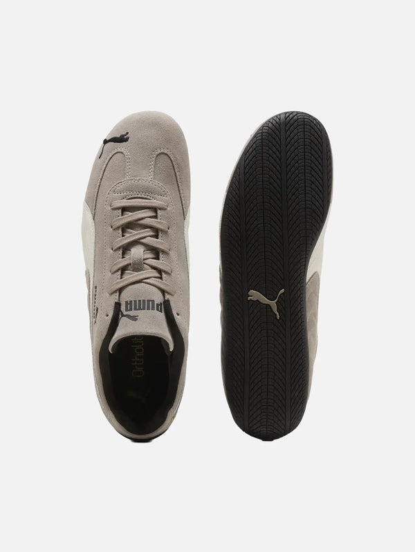 PUMA Speedcat – Mouse Gray/Black, önden ve taban görünümü