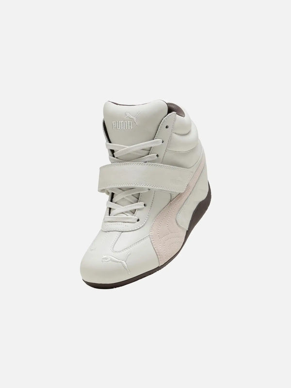 PUMA Speedcat Wedge LTH Wns Vapor Gray/White – önden görünüm
