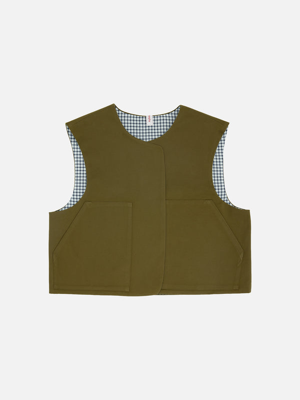 BE.MURPHY, Vest - Khaki, YELEK, shopi go'da!