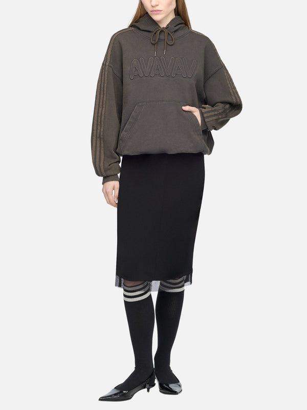 ADIDAS ORIGINALS, AVAVAV x adidas Hoodie - Carbon, SWEATSHIRT, shopi go'da!