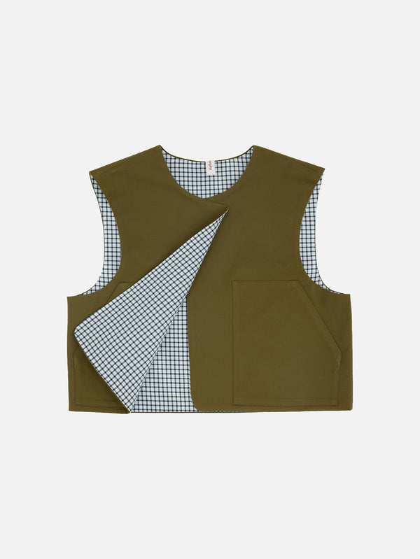 BE.MURPHY, Vest - Khaki, YELEK, shopi go'da!