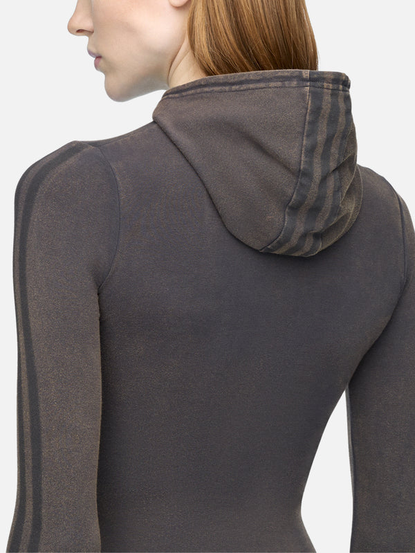 ADIDAS ORIGINALS, AVAVAV x adidas Hooded Dress - Carbon, SWEATSHIRT, shopi go'da!