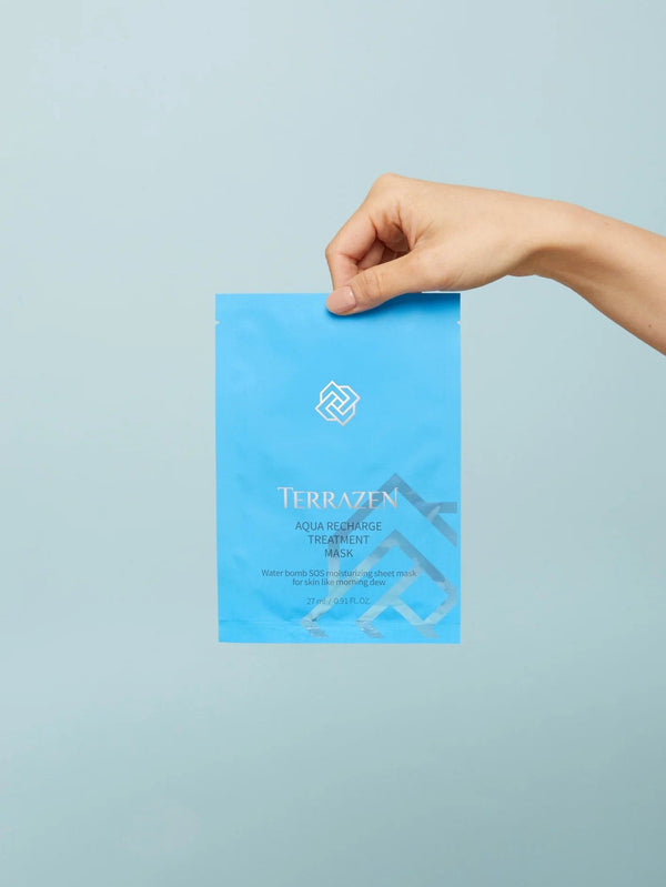 TERRAZEN, Aqua Recharge Treatment Mask 10x27 mL, MASKE, shopi go'da!