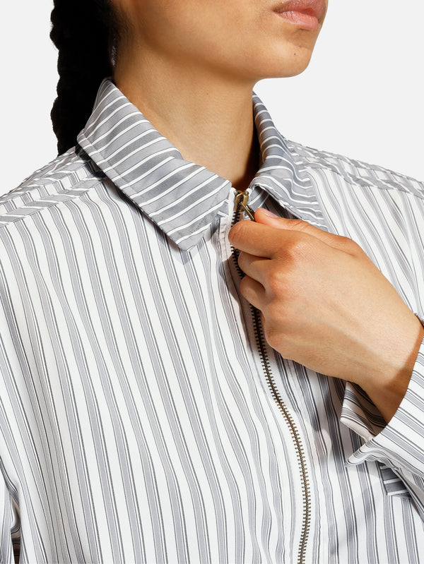 ADIDAS ORIGINALS, Poplin Essentials Shirt W - Grey Three, GÖMLEK, shopi go'da!