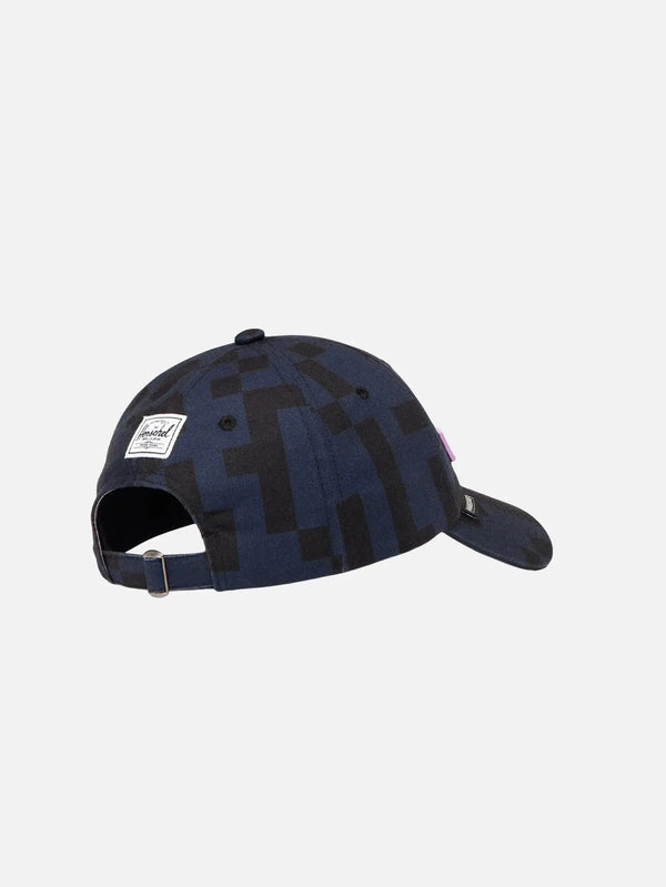 HERSCHEL Minecraft x Herschel Sylas Classic Cap - Enderman – lacivert, arka görünüm
