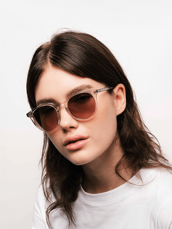 MESSYWEEKEND, New Depp Asetat Gül Kahve Unisex Güneş Gözlüğü, GÜNEŞ GÖZLÜĞÜ, shopi go'da!